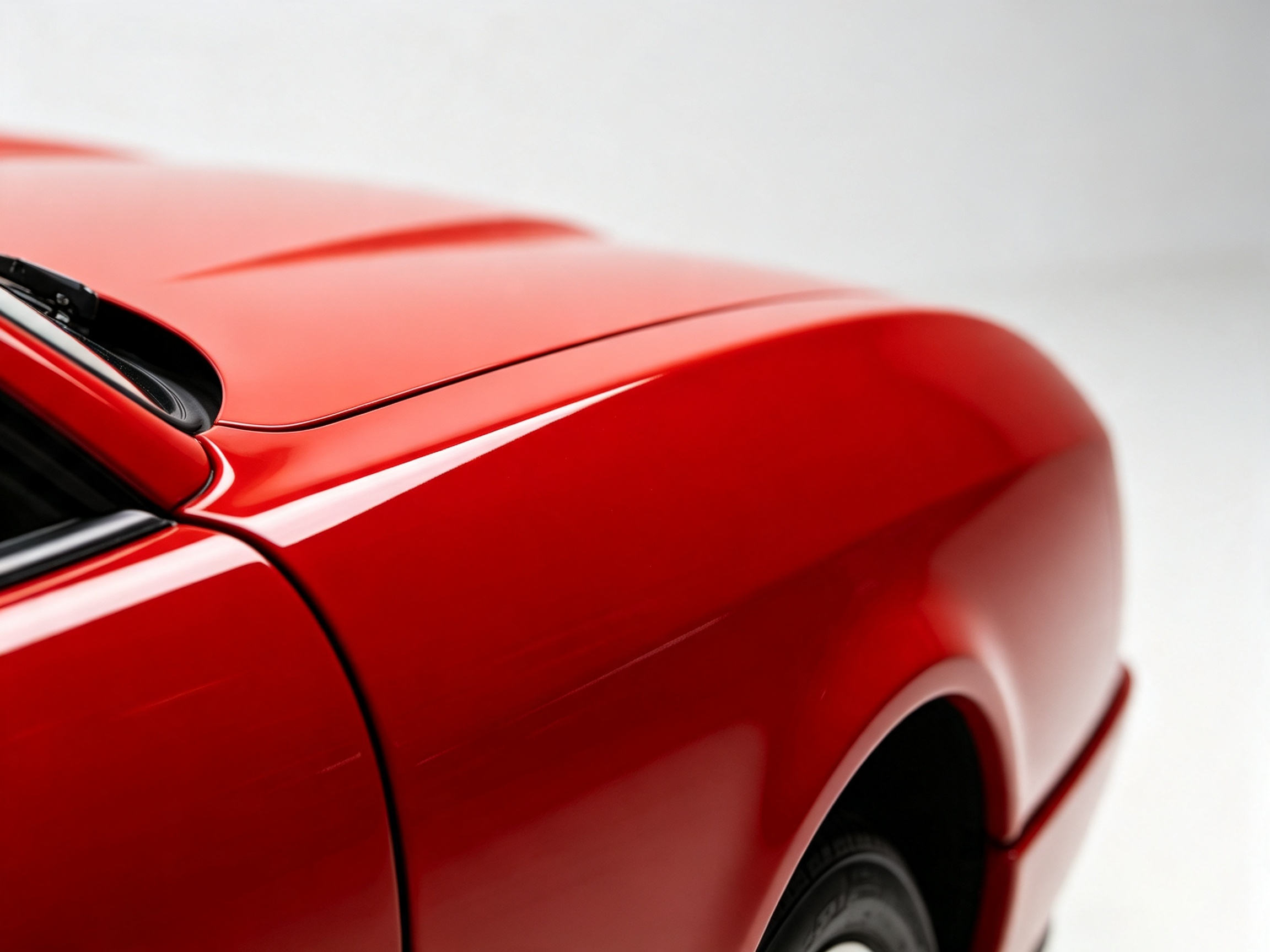 Ferrari Red Car Wrap Film