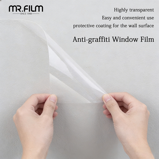 anti-graffiti window film