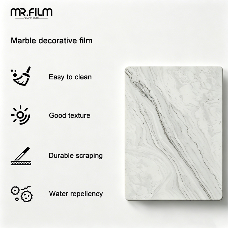 marble pvc decorative film