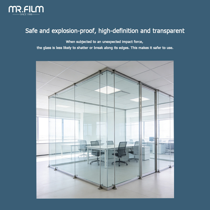 Anti-burst Residential Solar Window Tint for House